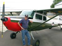 N6863A @ KUAO - Proud Papa with his new baby! - by Dean
