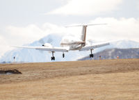 N97WE @ KAPA - On approach to 17L. - by Bluedharma