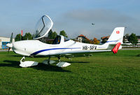 HB-SFV @ LSZW - Seen at its home base Thun.
