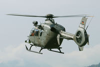 D-HTSH @ LSMA - This EC635 is one of the aircraft to be delivered to the Swiss military. It was making one of the RUAG test flights with German civil registration. It will enter service as T-357. - by Joop de Groot