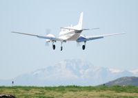 N389AS @ KAPA - On Final approach to 17L.