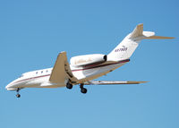 N979QS @ KAPA - On final approach to 17L. - by Bluedharma