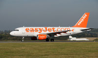 G-EZAU @ EGGW - AIRBUS A319