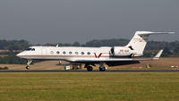 HB-IGM @ EGGW - Gulfstream Aerospace 550 - by Paul Ashby