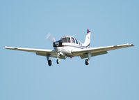N796SA @ KAPA - Final approach for 17L.