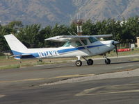 N714WE @ POC - Taxiing for take-off - by Helicopterfriend