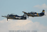 N128BS @ ESN - Formation over ESN - by J.G. Handelman