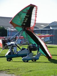 G-CCPA @ EGBK - Kiss 400 microlight based at Sywell - by Simon Palmer