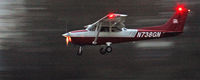 N738GN @ S43 - Landing just after sunset in October 2008 - by Jill England