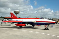 G-ETPS @ EGDY - Ex A&AEE Hunter XE601 at Yeovilton Air Day 2008. - by Henk van Capelle