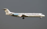 OE-LVG @ VIE - Austrian arrows Fokker F-100