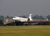 HB-IGM @ EGGW - Gulfstream Aerospace 550