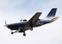 N224JJ @ KAPA - On approach to 17L. - by Bluedharma