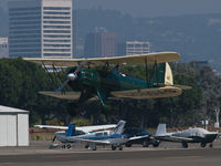 N110AS @ SMO - N110AS departing from RWY 21 - by Torsten Hoff