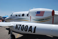 N700AJ @ KAPA - Parked on display. - by Bluedharma