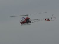 N4074G @ POC - In bound for landing at Brackett - by Helicopterfriend