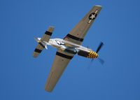 N6320T @ AKO - Lee Lauderback flys the Little Witch at National Radial Engine Exhibition in Akron, Colorado. - by Bluedharma