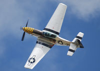 N6320T @ AKO - Lee Lauderback flys the Little Witch at National Radial Engine Exhibition in Akron, Colorado. - by Bluedharma