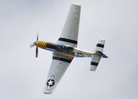 N6320T @ AKO - Lee Lauderback flys the Little Witch at National Radial Engine Exhibition in Akron, Colorado. - by Bluedharma