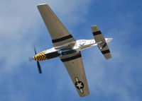 N6320T @ AKO - Lee Lauderback flys the Little Witch at National Radial Engine Exhibition in Akron, Colorado. - by Bluedharma