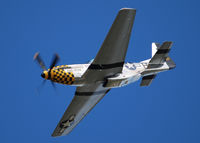 N6320T @ AKO - Lee Lauderback flys the Little Witch at National Radial Engine Exhibition in Akron, Colorado. - by Bluedharma