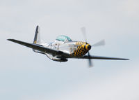 N6320T @ AKO - Lee Lauderback flys the Little Witch at National Radial Engine Exhibition in Akron, Colorado. - by Bluedharma