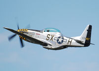N6320T @ AKO - Lee Lauderback flys the Little Witch at National Radial Engine Exhibition in Akron, Colorado. - by Bluedharma