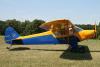 N4784H @ IA27 - Check out the double bogie gear on this Cub