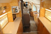 N89HE @ ORL - Gulstream V interior at NBAA