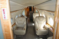 N89HE @ ORL - Gulstream V interior at NBAA - by Florida Metal