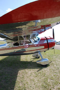 N1505D @ AKO - Parked on display at National Radial Engine Exhibition in Akron, Colorado.. - by Bluedharma