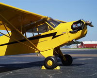 N6493H @ DTN - Marion Cole Hangar - by Carl Hennigan
