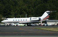 N489QS @ KBFI - / - by Nick Dean