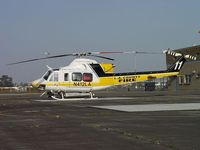 N412LA @ POC - Awaiting a call at Brackett - by Helicopterfriend