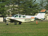 N55RV @ THA - in front of the Beechcraft Heritage Museum - by Ingo Warnecke