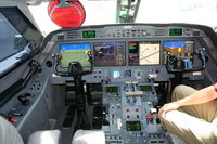 N550GD @ ORL - Gulfstream G550 at Gulfstream display at NBAA