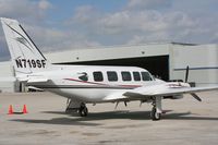 N719SF @ KTMB - Piper Navajo Chieftain