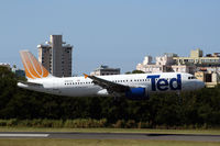 N467UA @ TJSJ - / - by Nick Dean