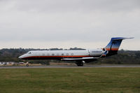 N528AP @ EGGW - Gulfstream Aerospace GV-SP