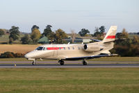 N666MX @ EGGW - Cessna 560XL - by Paul Ashby