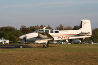 N134TB @ KTHA - Beech H50