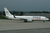 TC-SUZ @ LOWG - Sun Express with Istanbul-titles