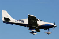 N87VB @ KPAE - / - by Nick Dean