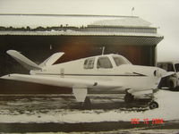 N4550V @ PTK - Taken in the 1950's in front of owner's and pilot's hanger. Taken before wing tip tanks wre installed. N number in small letters on tail. - by Unknown.  Photo is a photo from family photos
