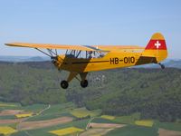 HB-OIO - Piper HB-OIO above the Klettgau - by Rudolf Demmerle
