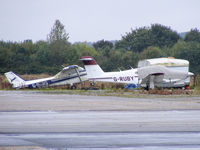 G-RUBY @ EGBM - with G-BGAG in the background - by chris hall