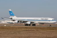 9K-ANB @ EDFF - Kuwait Airways A340-300 - by Andy Graf-VAP