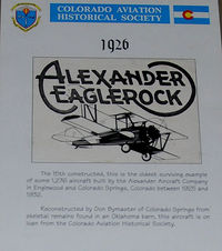 N2568 - Details of Display at the Wings over the Rockies Air and Space Museum Denver, CO.