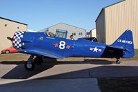 N6427D @ ANE - North American SNJ-4 based at ANE, C/N 88-14317, BuNu 51629 - by Timothy Aanerud