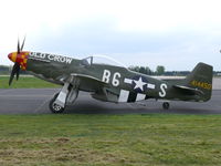 N167F @ EDLV - North American P-51D Mustang N167F as US Air Force 44-14450/B6-S/Old Crow - by Alex Smit
